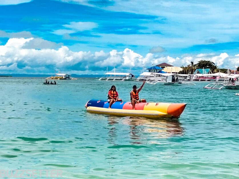 banana boat jet master cebu white sands resort