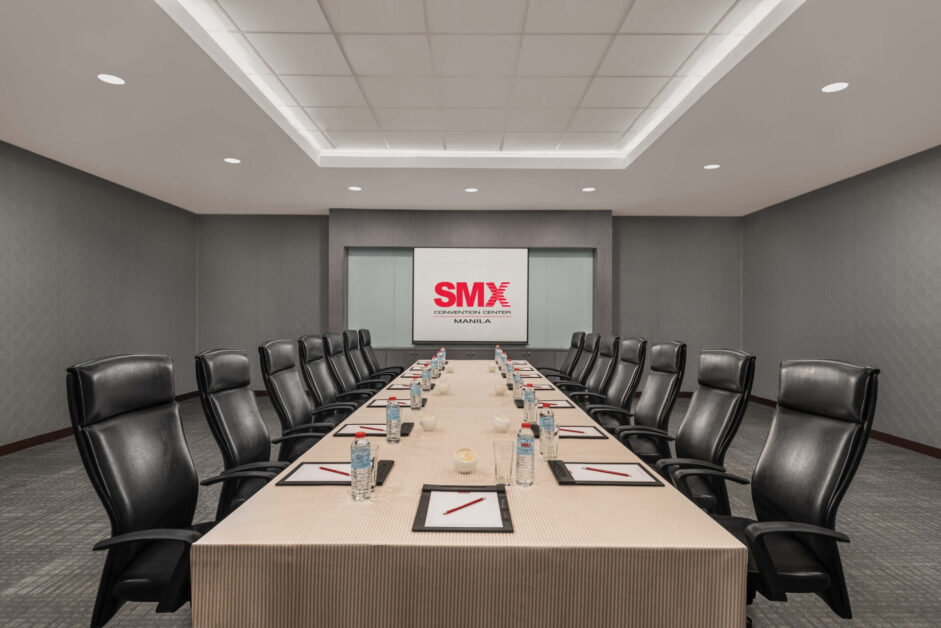 SMX Manila Meeting Room Boardroom Set Up 1