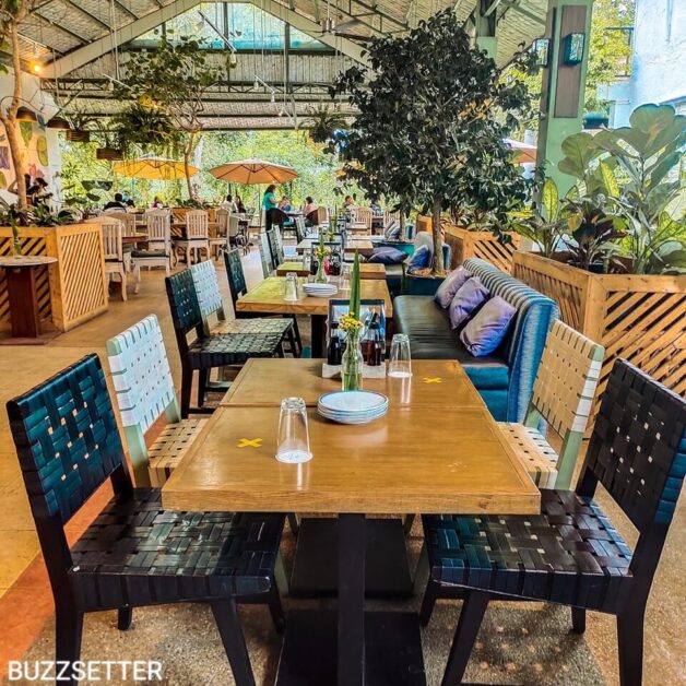 the farmers table tagaytay dining area