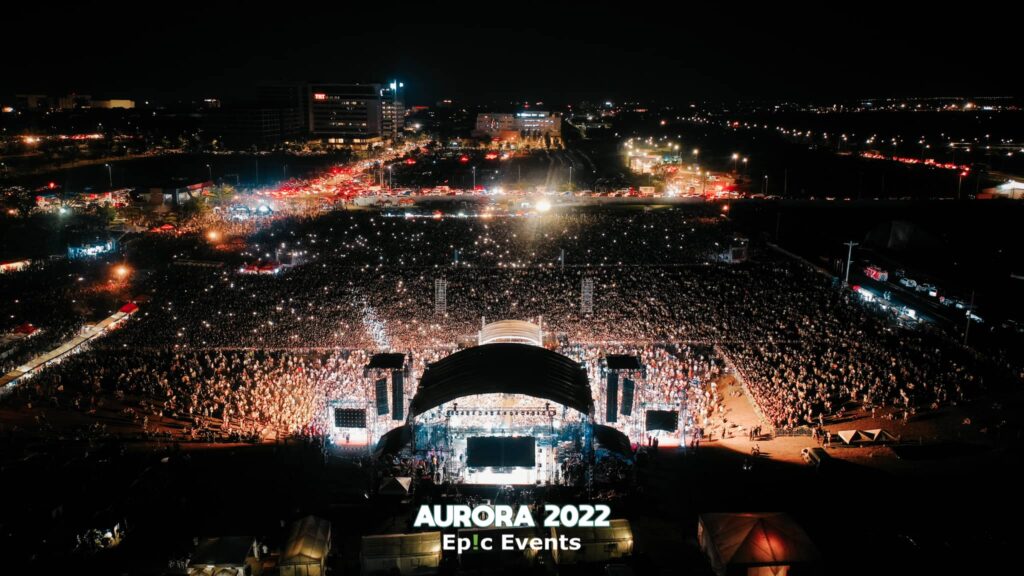 Crowd Drone Shoot 1
