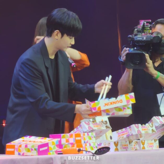 kim soo hyun fanmeeting in manila dunkin donut