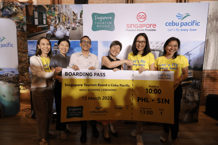 Singapore Tourism Board renew partnership cebu pacific 5