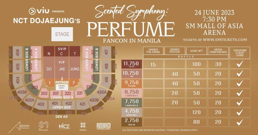 NCT DoJaeJung fancon manila ticket prices 1