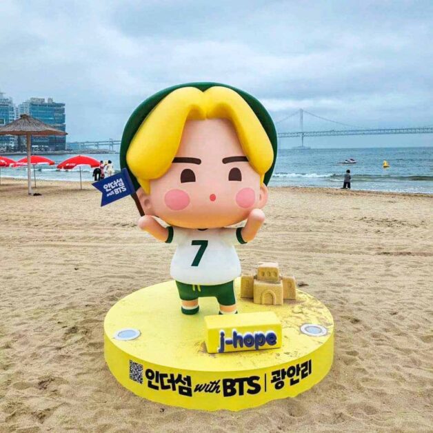 Busan BTS Island in the seom J hope