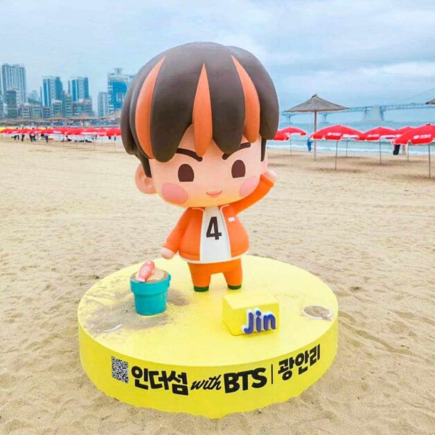 Busan BTS Island in the seom Jin
