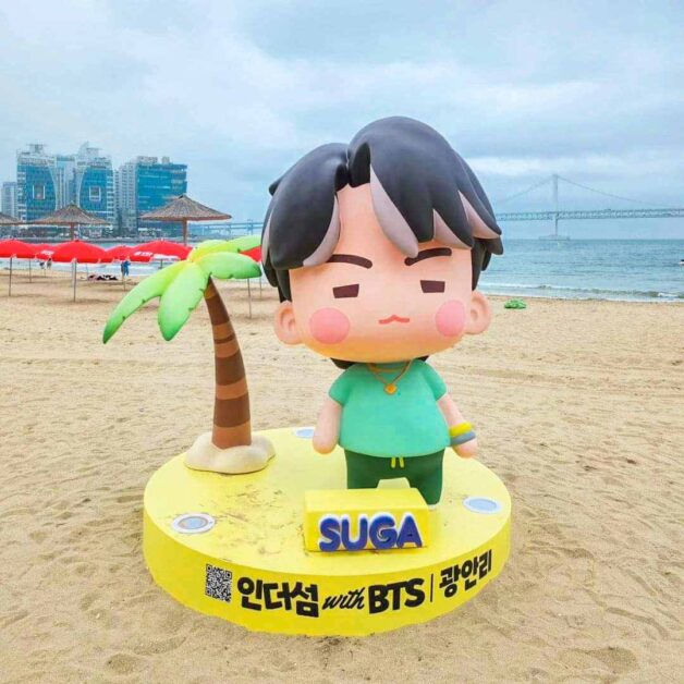 Busan BTS Island in the seom Suga