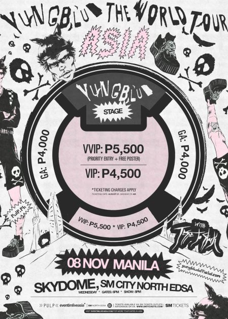 yungblud manila ticket prices
