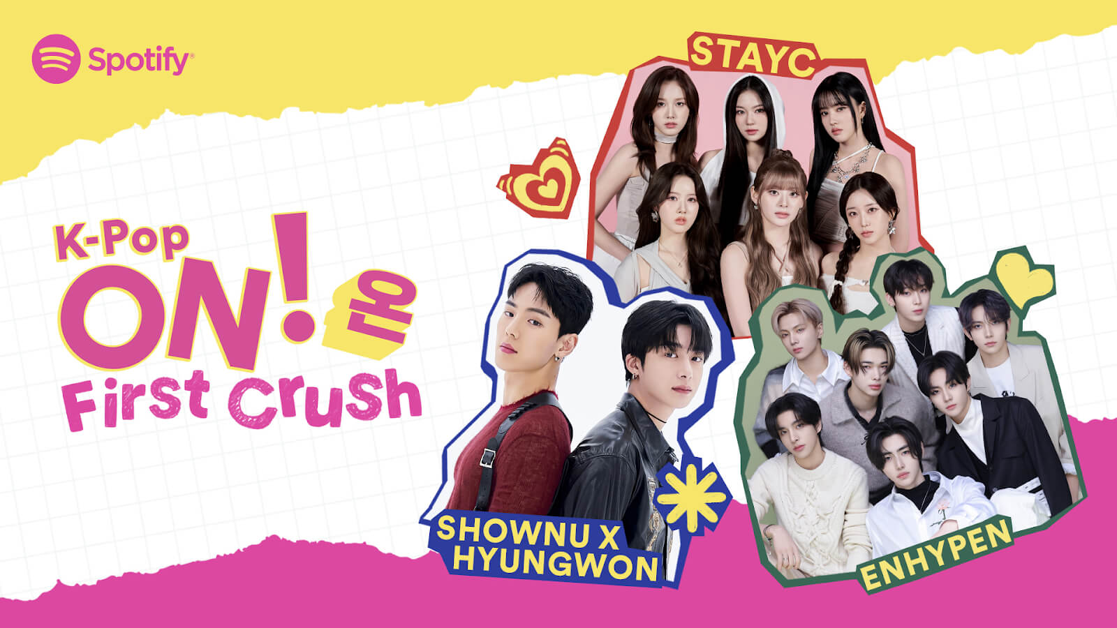 spotify kpop on anniversary first crush