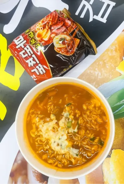 Ramyun Library Hongdae noodles