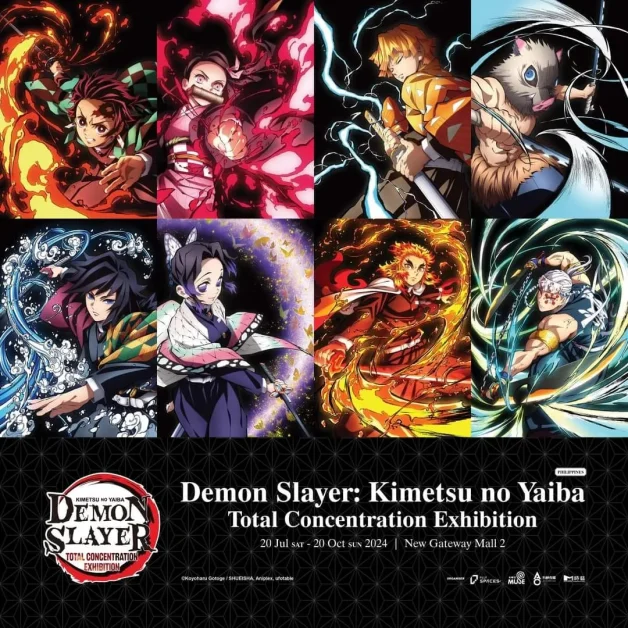 Demon Slayer Kimetsu no Yaiba Exhibition Manila Philippines Gateway Mall