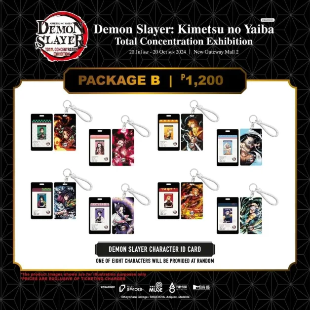 Demon Slayer Kimetsu no Yaiba Exhibition Manila Philippines Prices