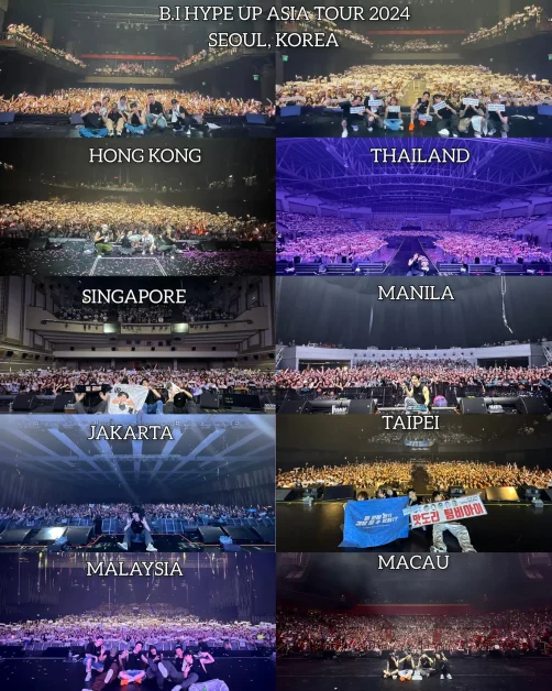 b.i hype up tour in asia