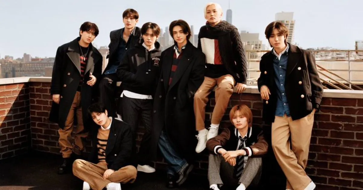 Stray kids tommy hilfiger fall campaign