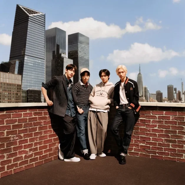 Stray kids tommy hilfiger fall campaign 1