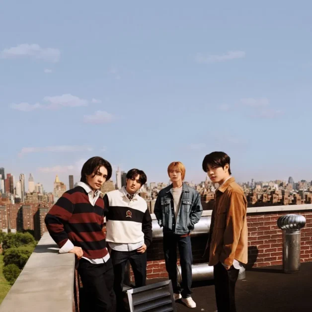 Stray kids tommy hilfiger fall campaign 4