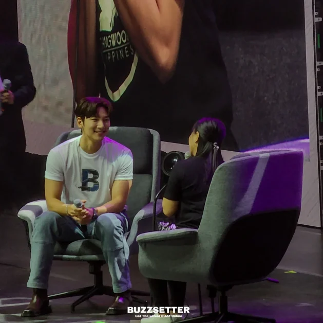 ji chang wook moments with bench fan meeting 8