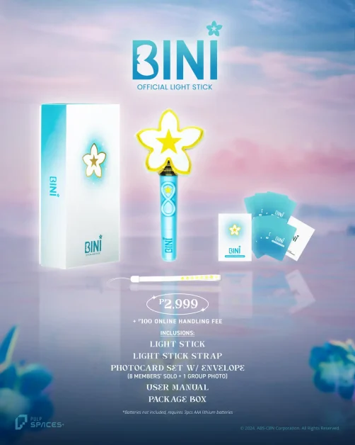 bini official light stick