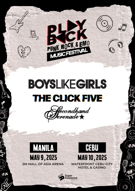 playback music festival manila concert 2025 lineup