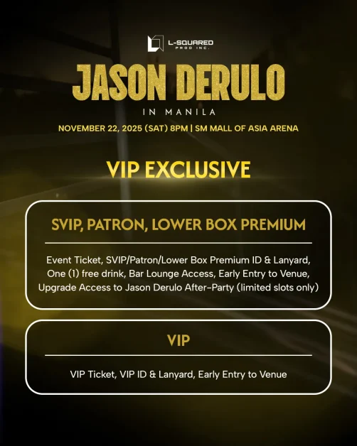 jason derulo manila after party VIP EXCLUSIVE