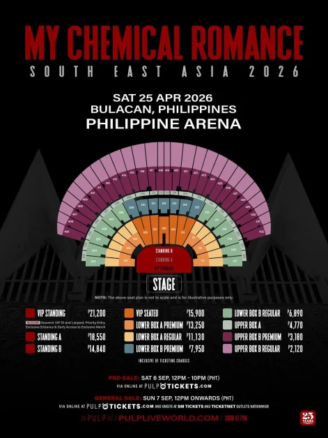 my chemical romance bulacan ticket prices