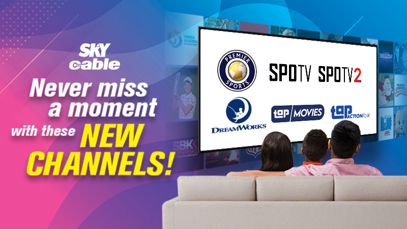 SKYcable new channels 1