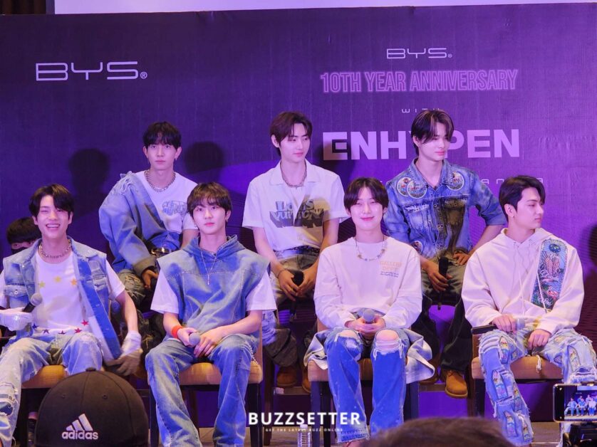 BYS X Enhypen In Manila Press Conference