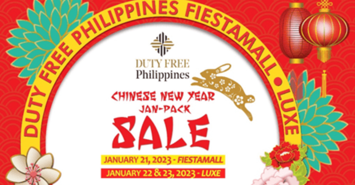 Duty Free Philippines 3 Day Sale 1
