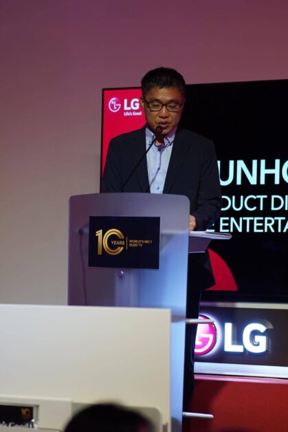 16 Mr. Sunho Choi LG Product Director for Home Entertainment 1
