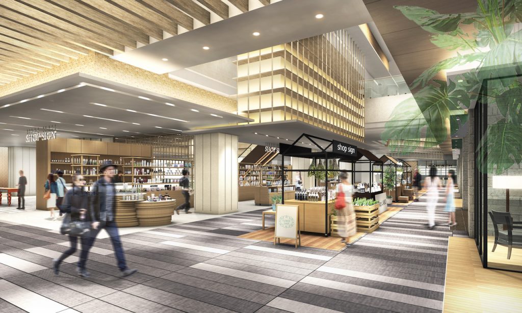 4A Perspective of Mitsukoshi Interior