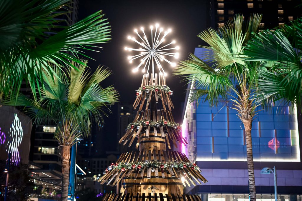 Jack Daniels Holiday Barrel Tree 1