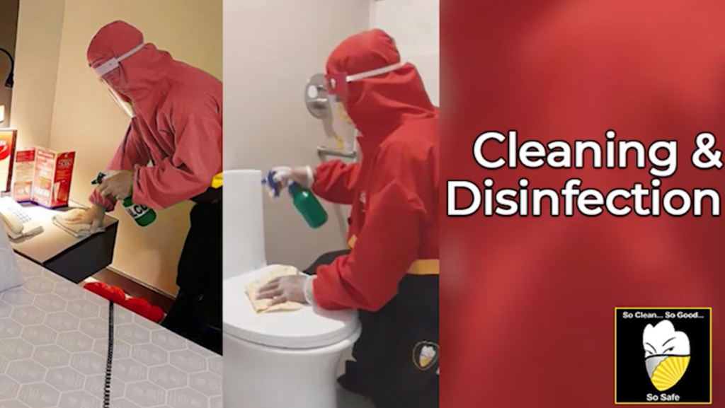 cleaning and disinfection hotel sogo buzzsetter