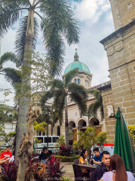 customers at belfry cafe intramuros