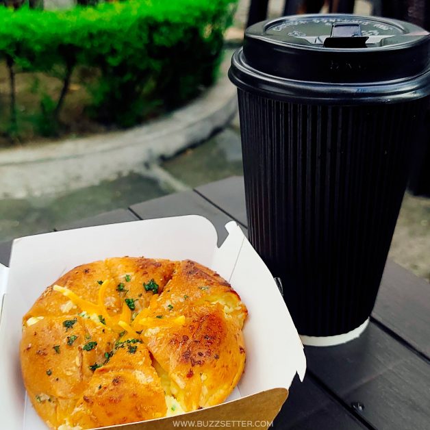 garlic bread best seller at belfry cafe intramuros