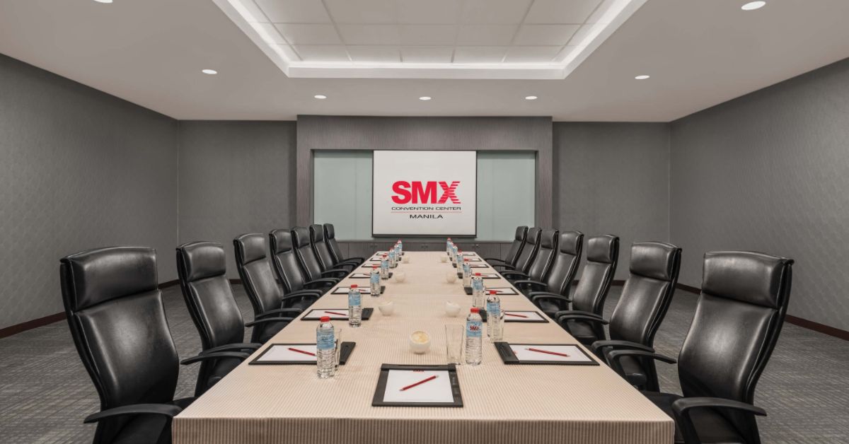 SMX Manila Meeting Room Boardroom Set Up 1 1