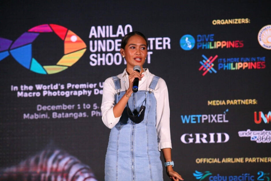Event host Cat Triviño