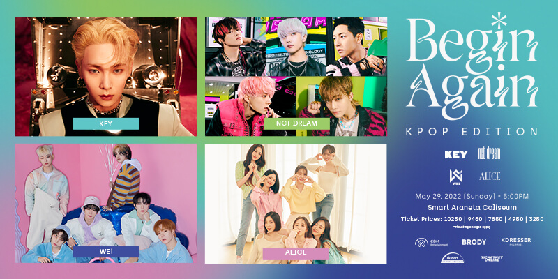 Begin Again Kpop Concert: These Four Korean Artists are Making History with Filipino Fans