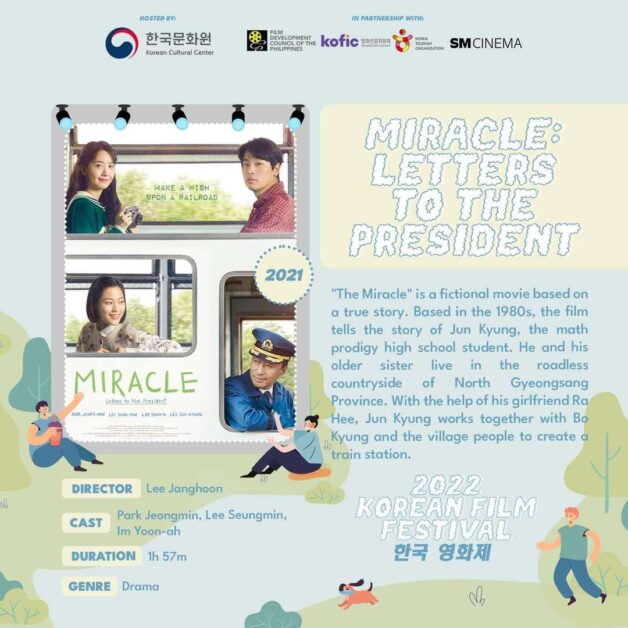 2022 korean film festival miracle letters to the president