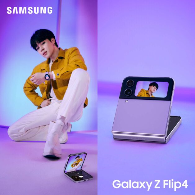 BTS Galaxy Z Flip4 3