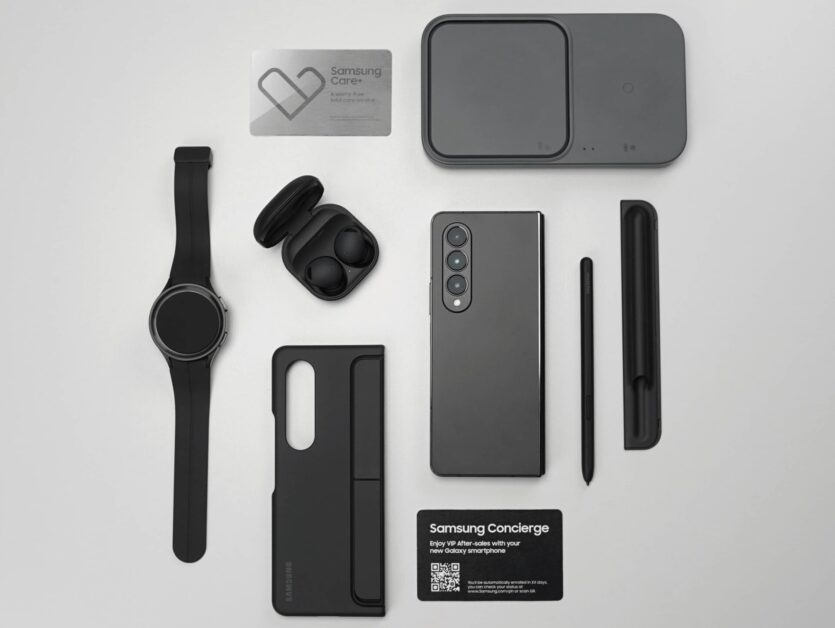 Samsung Pre Order Package For The Galaxy Z Flip4 And Z Fold4 sample Smartphones