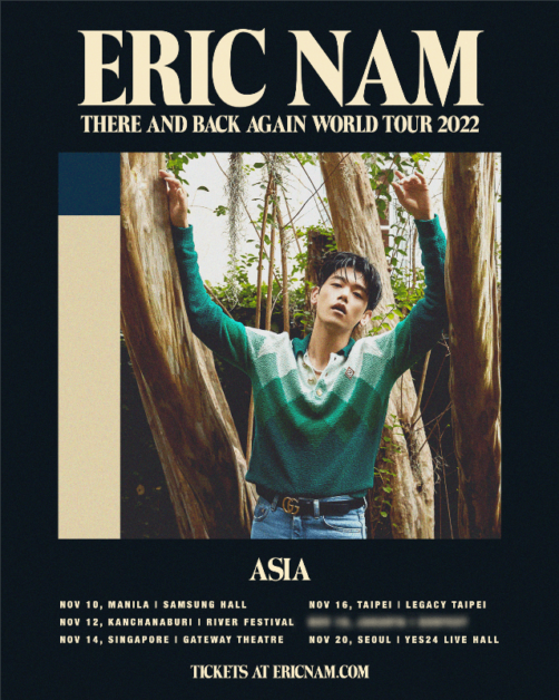 eric nam asia tour