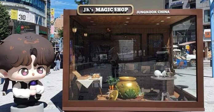 jungkook magic shop hongdae korea