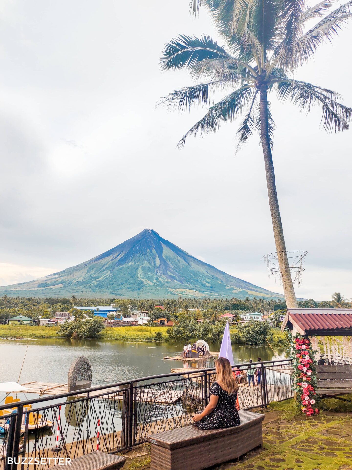view of mt mayon sumlang lake albay