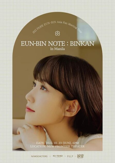 PARK EUN BIN fan meeting manila