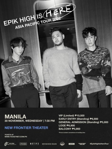 EPIK HIGH Live In Manila