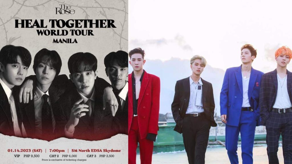 The Rose Is Coming To Manila For Their Heal Together World AsiaTour