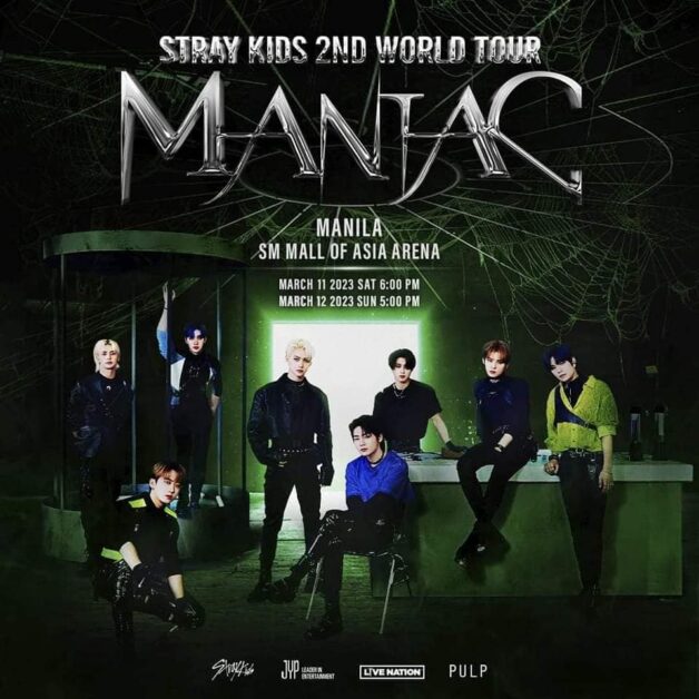 stray kids 2nd world tour in manila