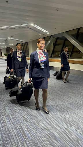 Buong Pusong Alaga and warm smiles ready for the flight 1