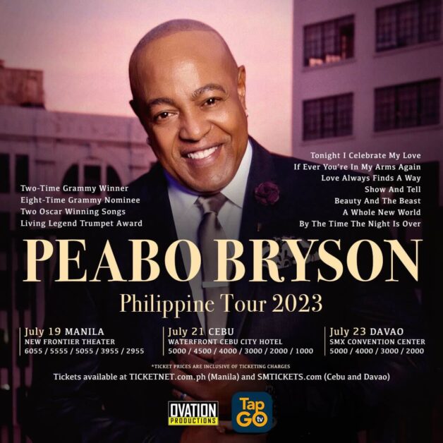 Peabo Bryson Philippine Tour 2023