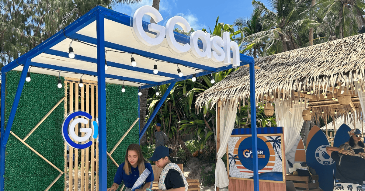The GCash booth at Love Boracay 2023 1 1