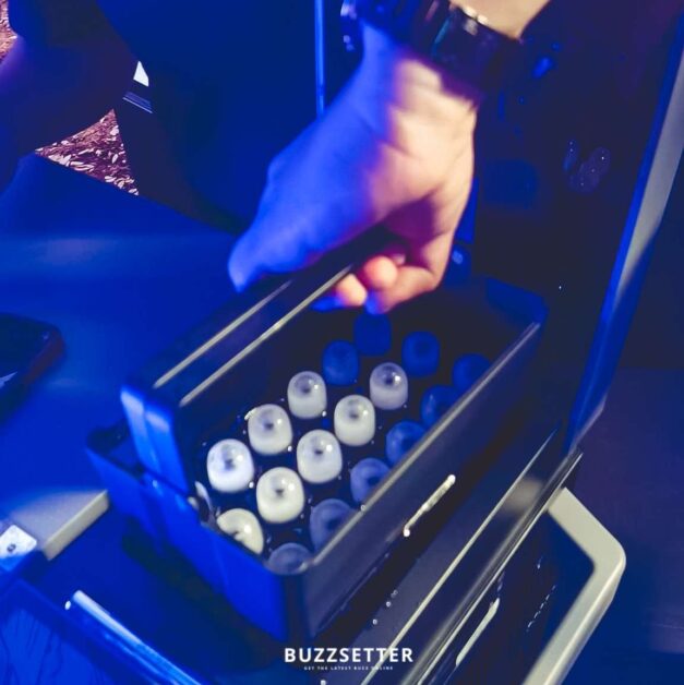 EcoFlow Glacier ice cubes